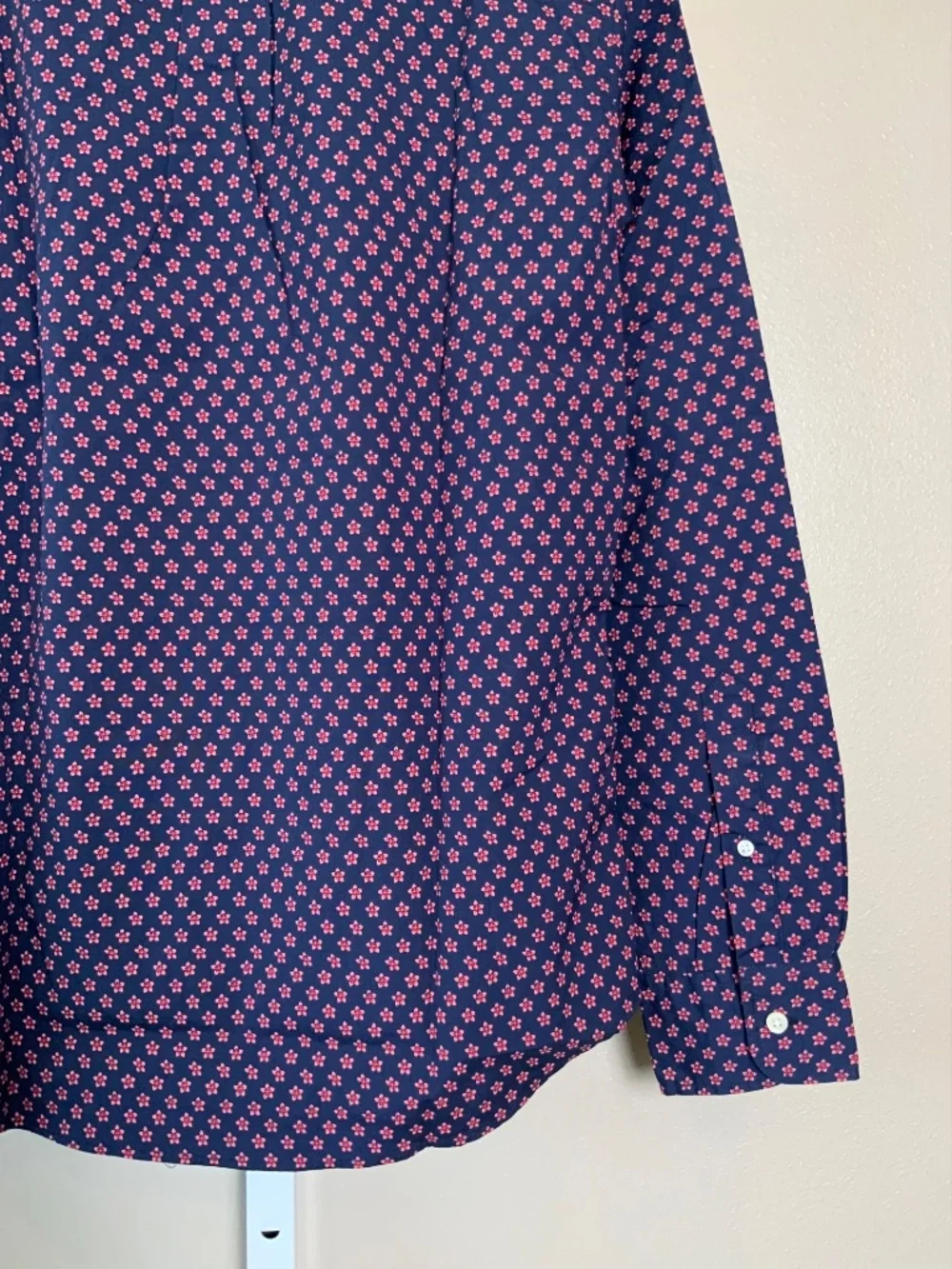 J. Crew Slim Untucked Stretch Secret Wash Cotton Poplin Button Down Shirt